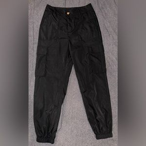 A black pair of cargo pants size medium from Shein